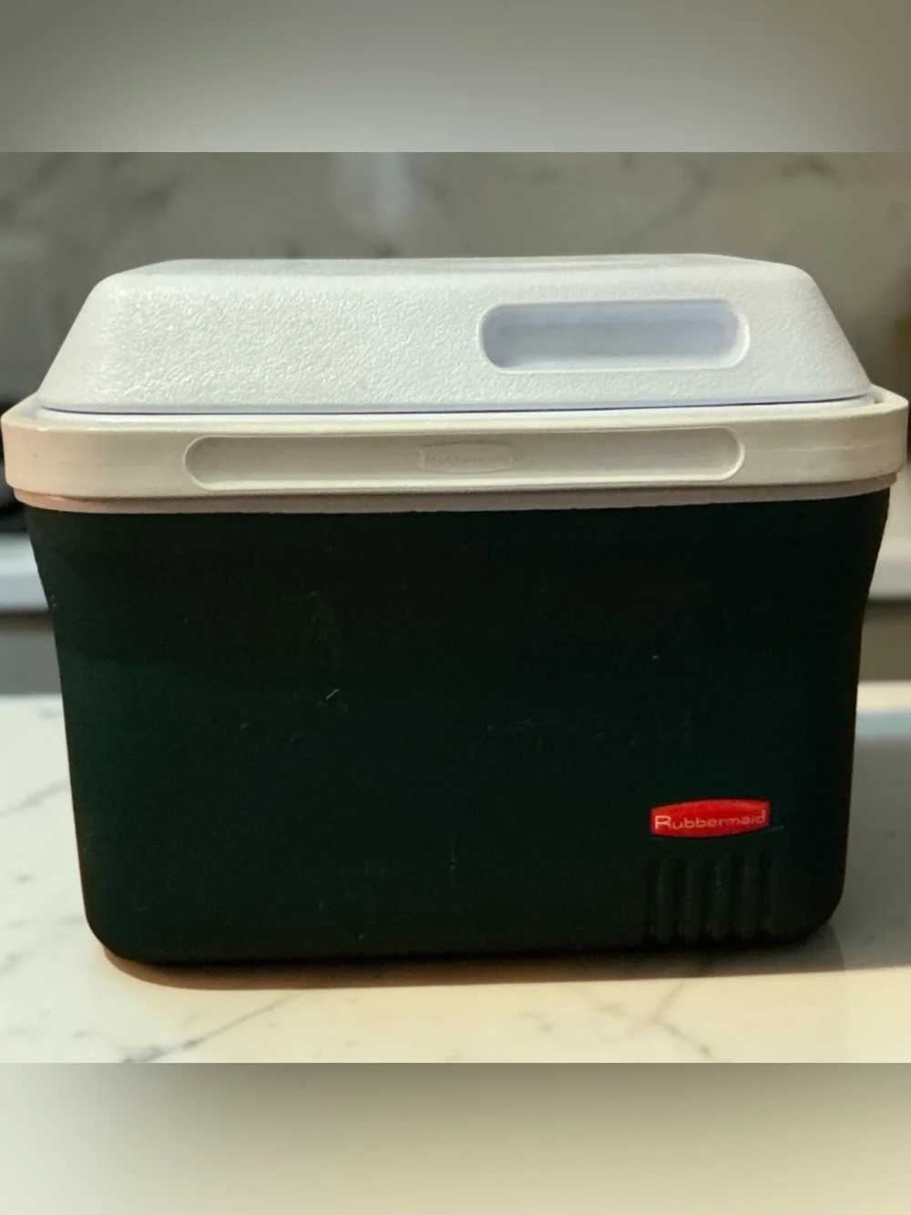 Rubbermaid Vintage Green and White Insulated Cooler Box